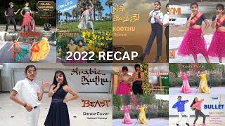 2022 Recap Tamil dance covers  Nainika amp Thanaya [upl. by Sissel321]