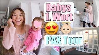 Lilis erstes Wort 😍 PAX Schrank Tour  Esszimmer Tisch kommt Mama Alltag XXL VLOG  Mamiseelen [upl. by Otrebmal89]