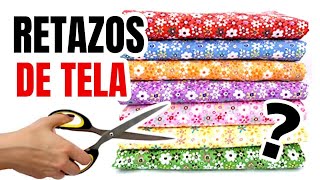 RETAZOS DE TELA QUE HACER MANUALIDADES FÁCILES DE HACER CON RETAZOS DE TELA [upl. by Grantland]