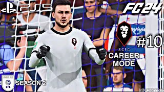 Salford City Career Mode Season 2 EFL League One Episode 10  Realistic Graphic Gameplay  FC24 PS5 [upl. by Dnilasor]