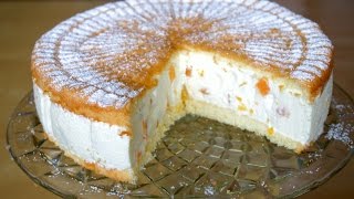 Aprikosen Käsesahnetorte ◊◊◊ köstlich und cremig ◊◊◊ Rons Kitchen [upl. by Heilman]