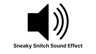 Sneaky Snitch Sound Effect HD [upl. by Nallak]