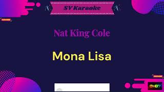 Nat King Cole  Mona Lisa  Karaoke [upl. by Assirroc70]