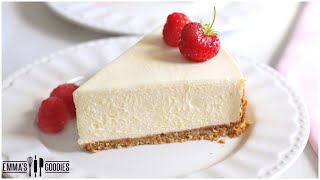 5 Ingredient CHEESECAKE RECIPE  The Easiest NOBAKE Cheesecake [upl. by Nahgaem130]