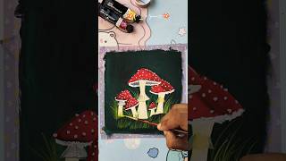 Nature painting 🖌️🎨🖌️🎨 creative things Make a painting 🖌️🎨❤️❤shorts [upl. by Mashe64]