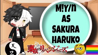 Tokyo Revengers reagindo ao rap do Sakura Haruko Sakura as MYn [upl. by Hessler]