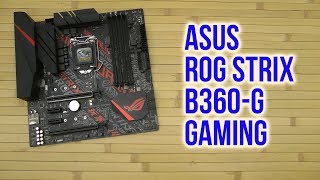 Распаковка Asus ROG Strix B360G Gaming [upl. by Kadner172]