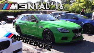 M3NTAL 16 BMW MEET MPIREBOYZ UK Convoy Cruising Revs Donuts and MORE [upl. by Hillery]