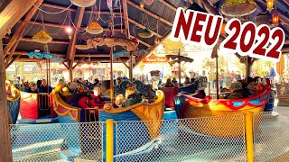 Sirocco  Offride NEW 2022  Efteling 2022  ehem Monsieur Cannibale  Teetassenfahrt [upl. by Eeruhs]