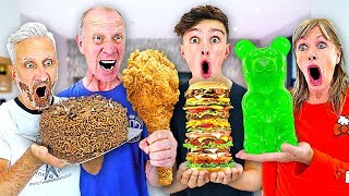 Eating 100000 CALORIES In 24 HOURS  Challenge [upl. by Benjy]