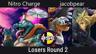 Nitro Charge King K Rool VS jacobpear Banjo Cloud  ARCADE Series 61  Losers Round 2 [upl. by Willem]