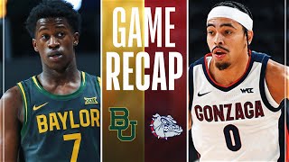 8 Baylor vs 6 Gonzaga  Full Game Recap  November 4 2024 [upl. by Heisser]