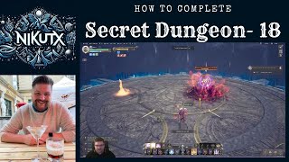 How to Complete Floor 18 of the Secret Dungeon in Throne and Liberty [upl. by Norret498]