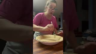 Baking tip 10  how to prevent a soggy pie crust bottom pie bakingtip baking piecrust howto [upl. by Aelahs]