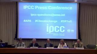 The 44th Session of the IPCC press conference [upl. by Kendy]