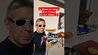 Un gâteau Anti⚡Gaspi cuit au Soleil ☀️ shortsvideo ➡️ lecantinier SolarBrother [upl. by Mayfield587]