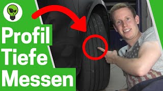 Profiltiefe Messen Auto ✅ULTIMATIVE ANLEITUNG Wie Reifen amp Winterreifen Reifenprofil richtig Prüfen [upl. by Atnad265]