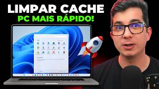 Como limpar TODO o CACHE e LIXO do Windows 11 e Windows 10 maneira fácil [upl. by Lundin344]