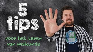 Hoe leer je wiskunde het best  5 tips [upl. by Amikay262]