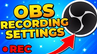 Best OBS Settings for Recording 2024  NO LAG [upl. by Naehgem]