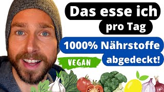 Das esse ich täglich  1000 Nährstoffe vegan abgedeckt Wildkräuter Sprossen Salat  Rezepte [upl. by Olrak]