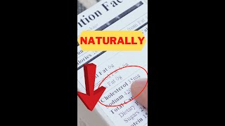 How to Lower Cholesterol Naturally  Simple Diet Hack shorts [upl. by Lleruj]