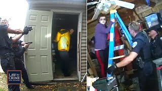 Bodycam Ohio Man Kidnapped Woman Held Her Prisoner in Garage Police Say [upl. by Faubion556]