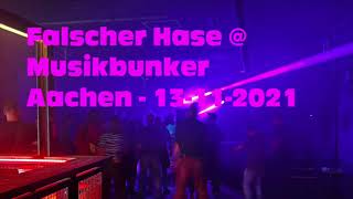 Falscher Hase at Musikbunker Aachen  13112021 DJ Set  Deep House [upl. by Elraet155]