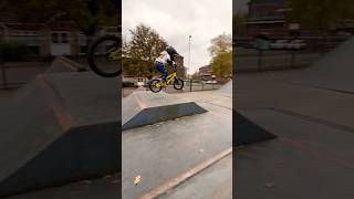 Minibox fleet skatepark 4 years old bmxer bmx 4yearsold extreme volcom littledevil skatepark [upl. by Sekofski415]