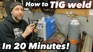 Learning how to TIG weld made easy [upl. by Gresham]