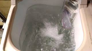 二槽式洗濯機の洗濯槽回転動画2 Twin tub washing machine washing tub rotation video part 2 [upl. by Macdonell]