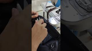 Sewing machine Garments factory clothing sewing machine garments factory sewinghacks shorts [upl. by Lezti19]