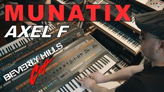 Axel F  Harold Faltermeyer cover by Munatix on two Roland Jupiter 8 s  Beverly Hills Cop [upl. by Morton]