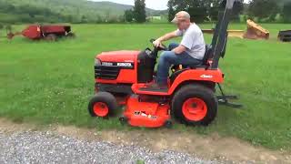 2003 Kubota BX1800 Sub Compact Tractor With 54quot Belly Mower For Sale [upl. by Jenica]