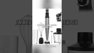 Immersion Blender Handheld Hand Blender 1100W Trigger Variable Speed 5 in 1 Stick Blender [upl. by Anat]