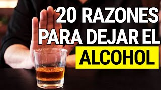 ✔️ 20 Razones para ❌ DEJAR el 🍺 ALCOHOL❗ [upl. by Sheldon]