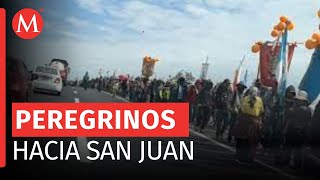 Peregrinos acuden a San Juan de los Lagos por motivos de Día de la Candelaria [upl. by Sakram238]