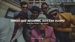 Mark Ronson ft Bruno Mars  Uptown Funk español  lyrics [upl. by Trebeh]