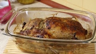 Kaczka pieczona nadziewana pyszna i miękka mój sposób Roast duck recipes [upl. by Kappenne]