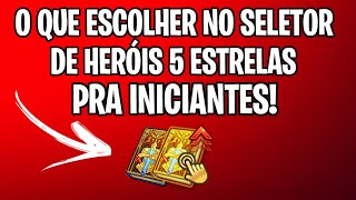 GUIA DE SELETOR PERSONAGEM 5 ESTRELAS PRA INICIANTE PTBR EPIC SEVEN [upl. by Enahc]