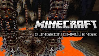 Minecraft DUNGEON CHALLENGE  Mini Game [upl. by Ankeny]