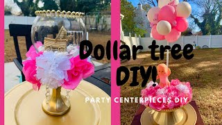 DIY 2 QUICK AND EASY BABY SHOWER CENTERPIECES 2 INEXPENSIVE DIYS [upl. by Eical]