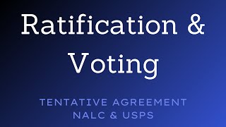 Ratification Voting [upl. by Macri]