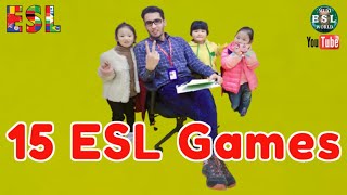 329  Top 15 ESL Games for Kids  Muxi ESL [upl. by Terrell783]