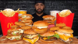 ASMR FIRST MCDONALDS MUKBANG OF 2022 [upl. by Ettenim]