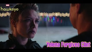 Clint Does The Black Widow Whistle  Yelena Forgives Clint  Hawkeye Episode 6 Finale [upl. by Etheline]