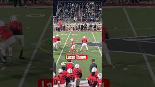 Rifling it through for the completion youtubeshorts football highschoolfootball [upl. by Zach]