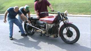 Lewistown PA USA Loco Cycle Steam Motorcycle Stanley Steamer Steam Car North 522 Lewistown PA [upl. by Murat341]