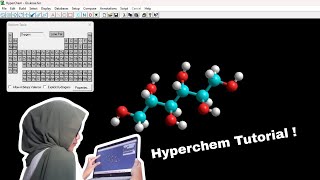 Tutorial Penggunaan Aplikasi Hyperchem [upl. by Featherstone]