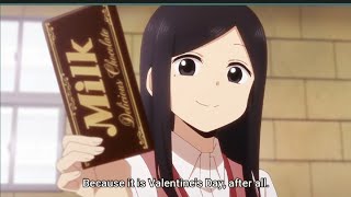 kazama x sakurai  sakurai gives valentines chocolatesenpai ga uzai ep 5 [upl. by Keavy]